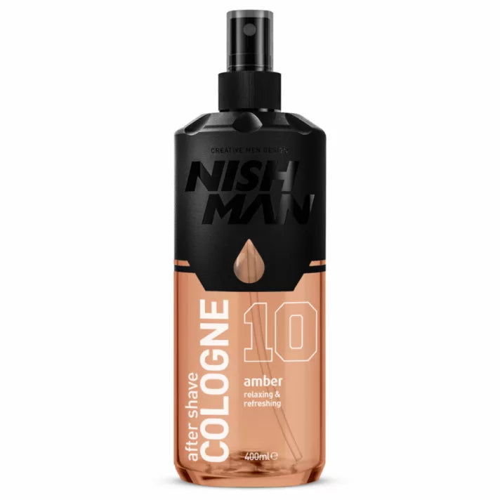 Nishman - After Shave Cologne (10) - After Shave Spray - Amber 400ml