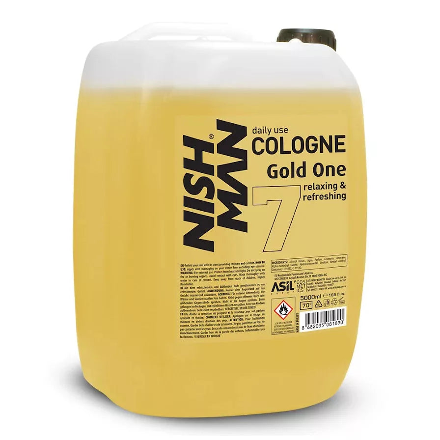 Nishman - After Shave Cologne (07) - Gold One (Szalon Kiszerelés) 5000ml