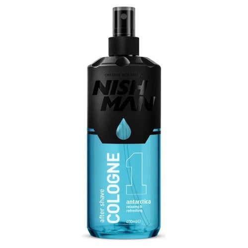 NISH Man After Shave Cologne 01 Antarctica 400 ml