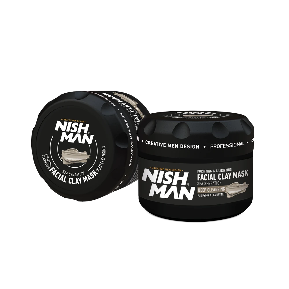 Nish Man Facial Clay Mask arcmaszk 300ml