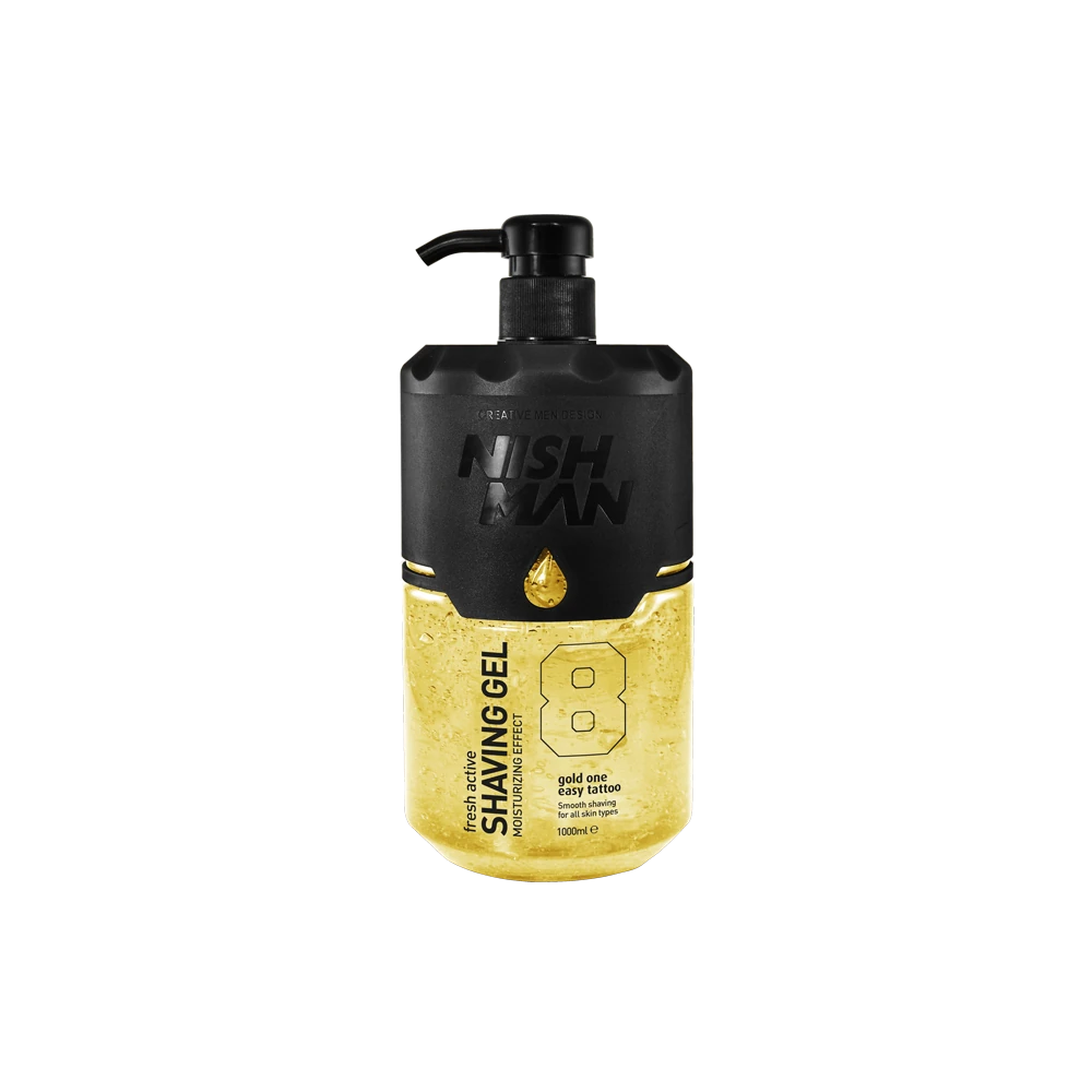 Nish Man Fresh Active (Gold One) borotvagél 1000ml (Pro Size)