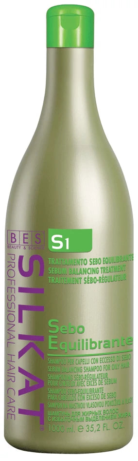 Silkat Sebo Equlibrante sampon zsíros hajra 1000 ml