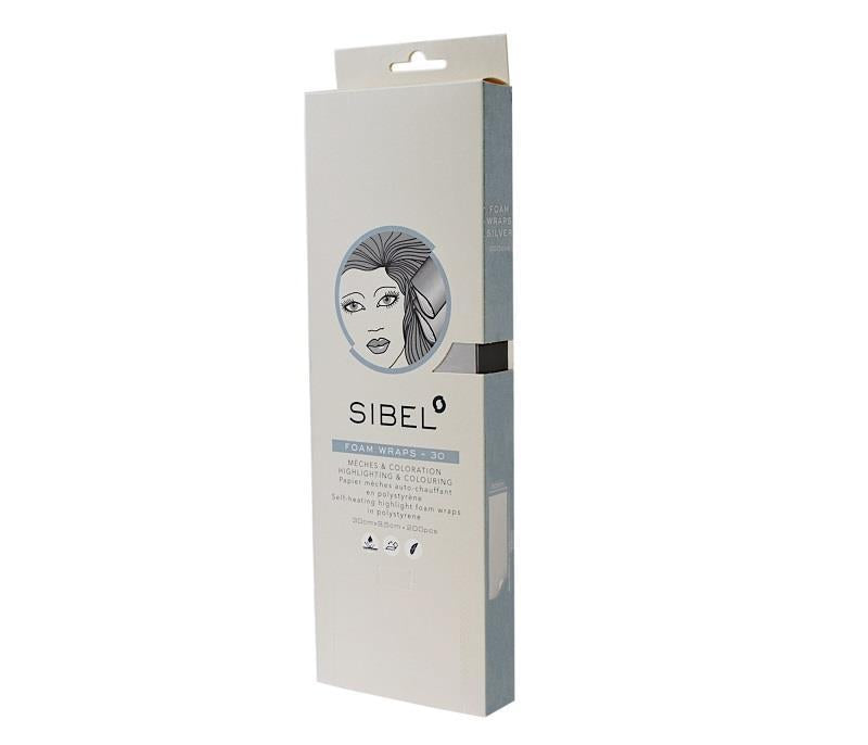 Sibel melírpapír 9,5cmx30cm 200db silver