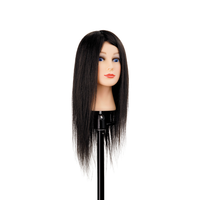 Babafej hosszú, valódi hajjal - 40/45 cm Szín 3