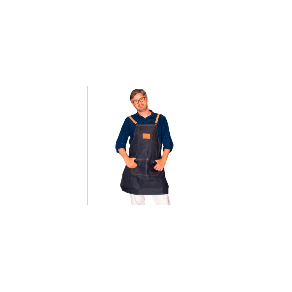 Ragnar Apron (Black Jeans) borbély munkakötény 75x65