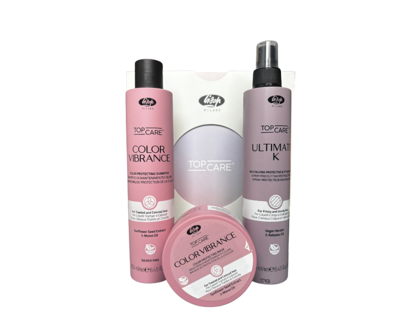 Top Care Color Vibrance + Ultimate Spray Box