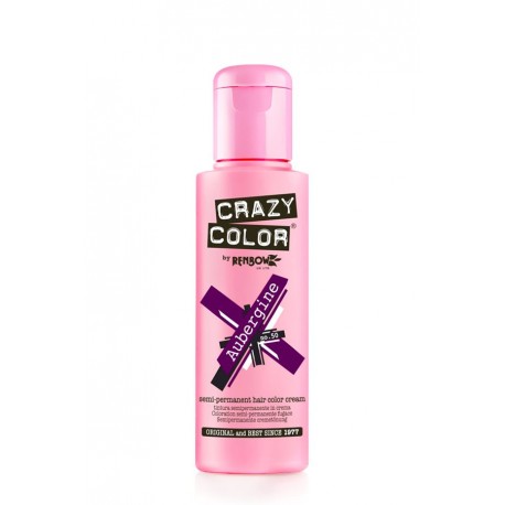 Crazy Color 100 ml – 50 Aubergine