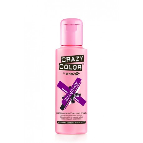 Crazy color 100 ml / 61 Burgundy
