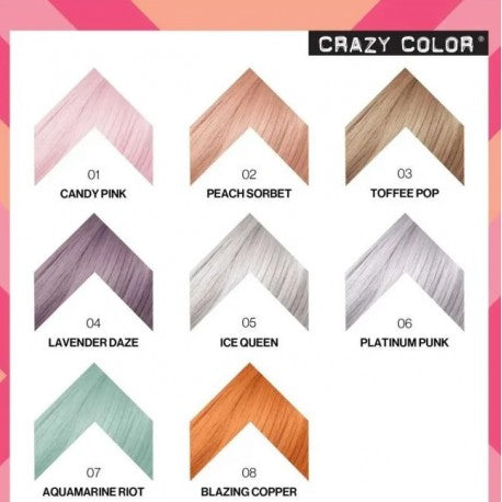 Crazy Color Rapid Toner 100ml 08 Blazing Copper