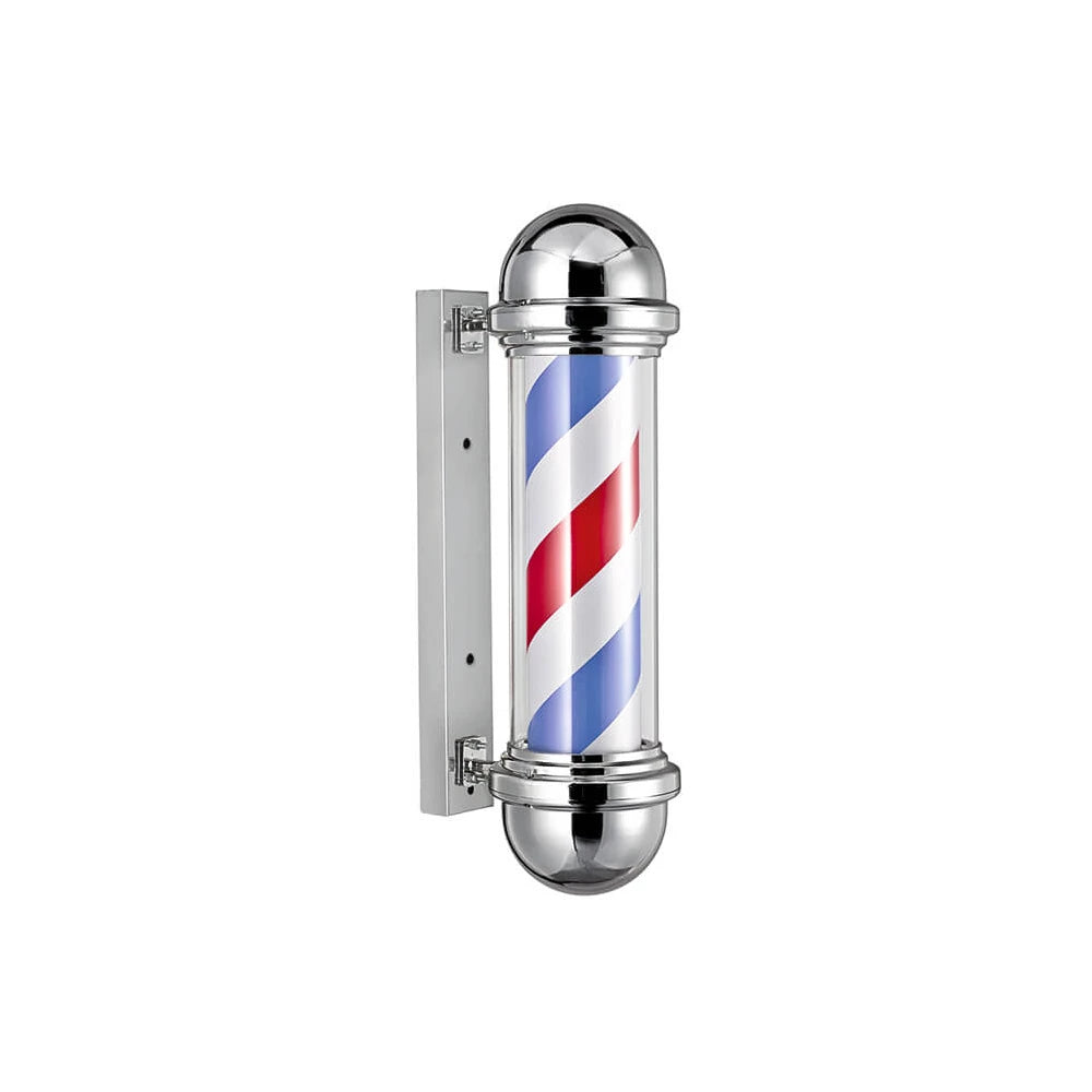 Barber Pole Chrome Compact Size 50cm (forgó)