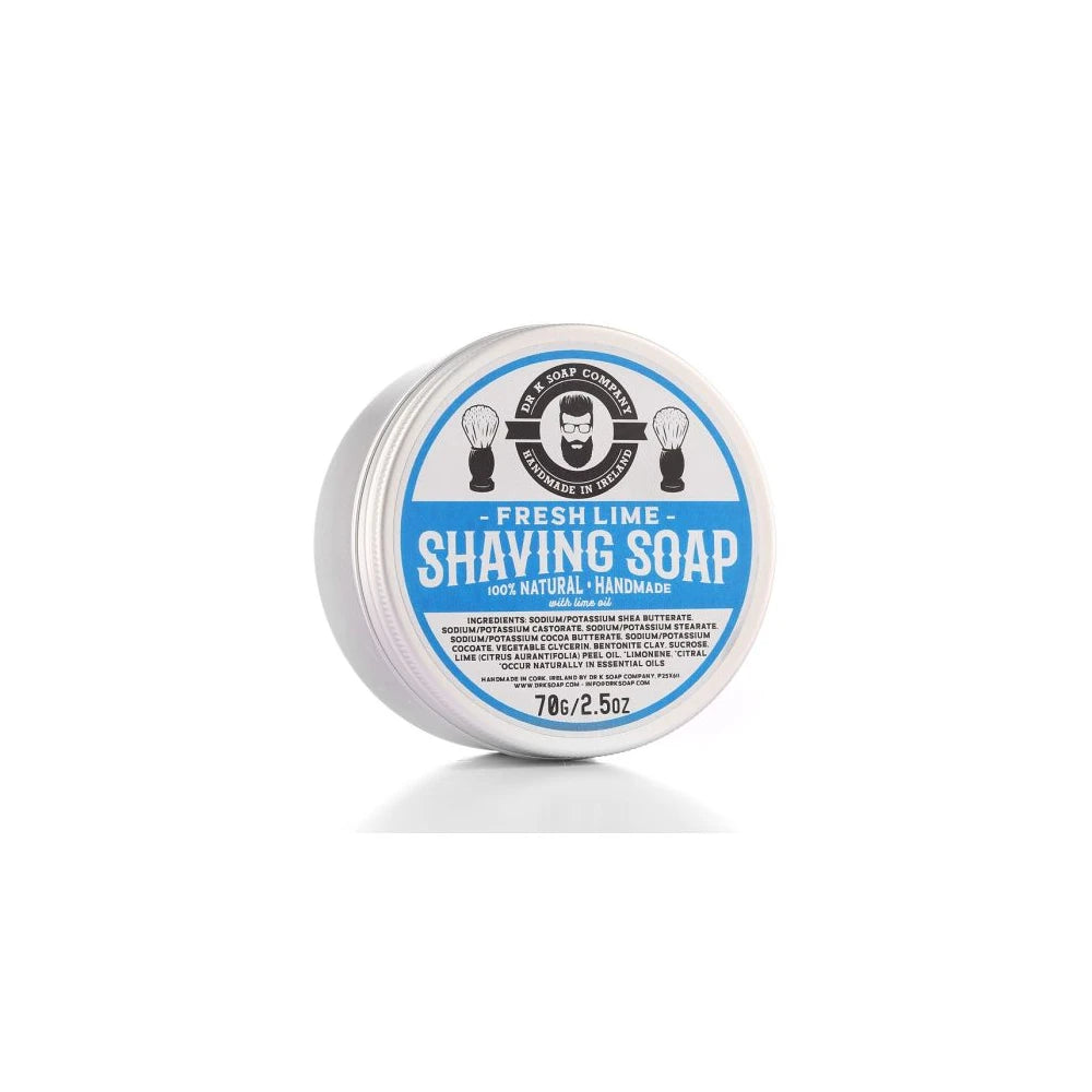 Dr K Shaving Soap Fresh Lime borotvaszappan 70g