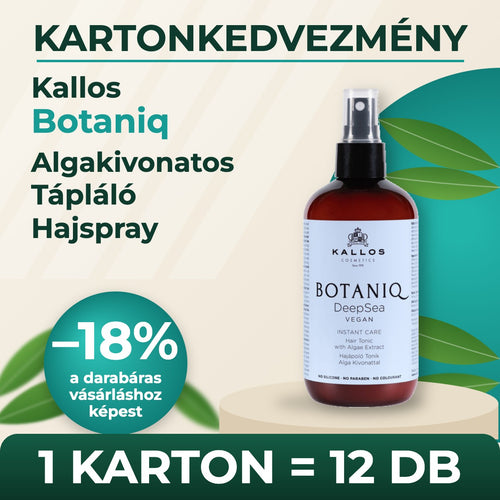 Kallos Botaniq Algakivonatos Tápláló Hajspray – KARTON (12 db)