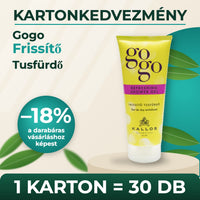 Gogo Frissítő Tusfürdő – KARTON (30 db)
