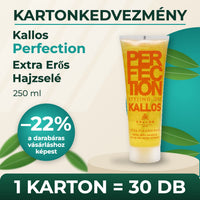 Kallos Perfection Extra Erős Hajzselé 250 ml – KARTON (30 db)