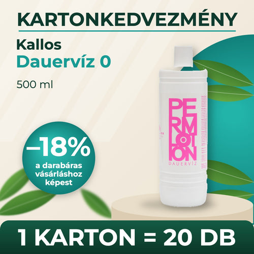 Kallos Dauervíz 0 500 ml – KARTON (20 db)