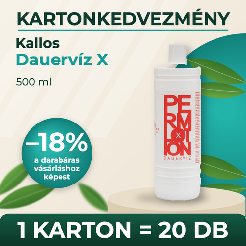 Kallos Dauervíz X 500 ml – KARTON (20 db)