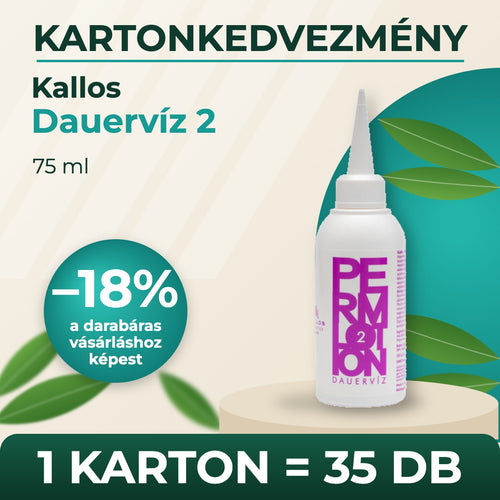 Kallos Dauervíz 2 75 ml – KARTON (35 db)
