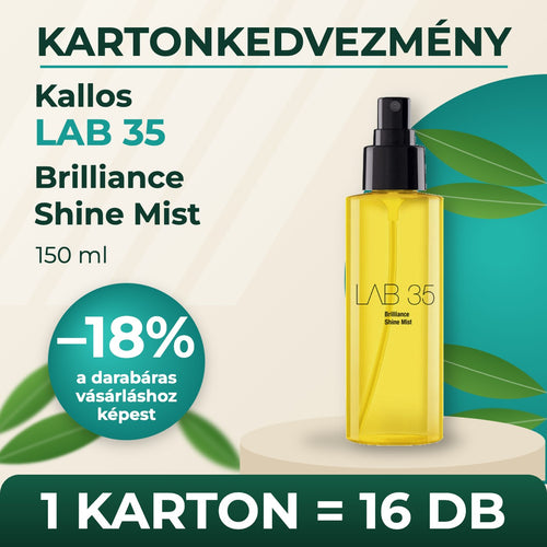 Kallos LAB 35 Brilliance Shine Mist 150 ml – KARTON (16 db)