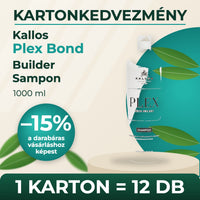 Kallos Plex Bond Builder Sampon 1000 ml – KARTON (12 db)