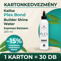 Kallos Plex Bond Builder Shine Water Expressz Balzsam 200 ml – KARTON (30 db)
