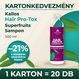 Kallos Hair Pro-Tox Superfruits Sampon 500 ml – KARTON (20 db)