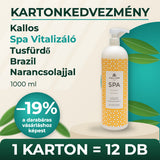 Kallos Spa Vitalizáló Tusfürdő Brazil Narancsolajjal 1000 ml – KARTON (12 db)