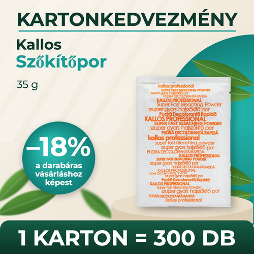 Kallos Szőkítőpor 35 g – KARTON (300 db)