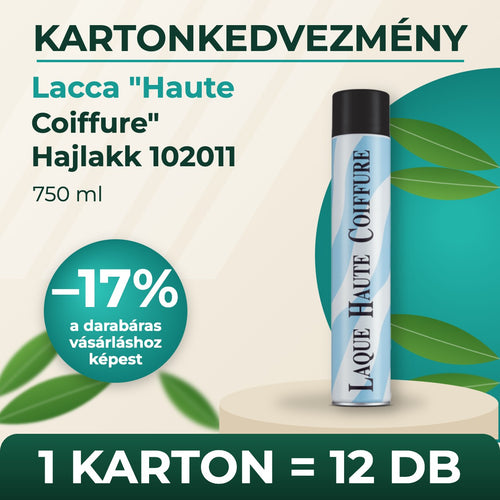 Lacca "Haute Coiffure" Hajlakk 750ml 102011 – KARTON (12 db)