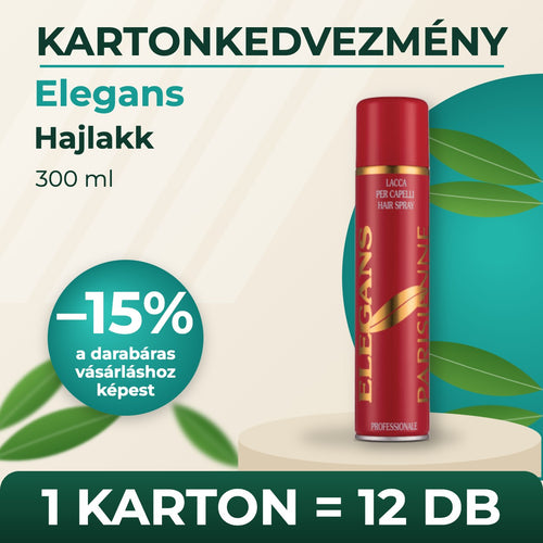 Elegans Hajlakk 300 ml – KARTON (12 db)