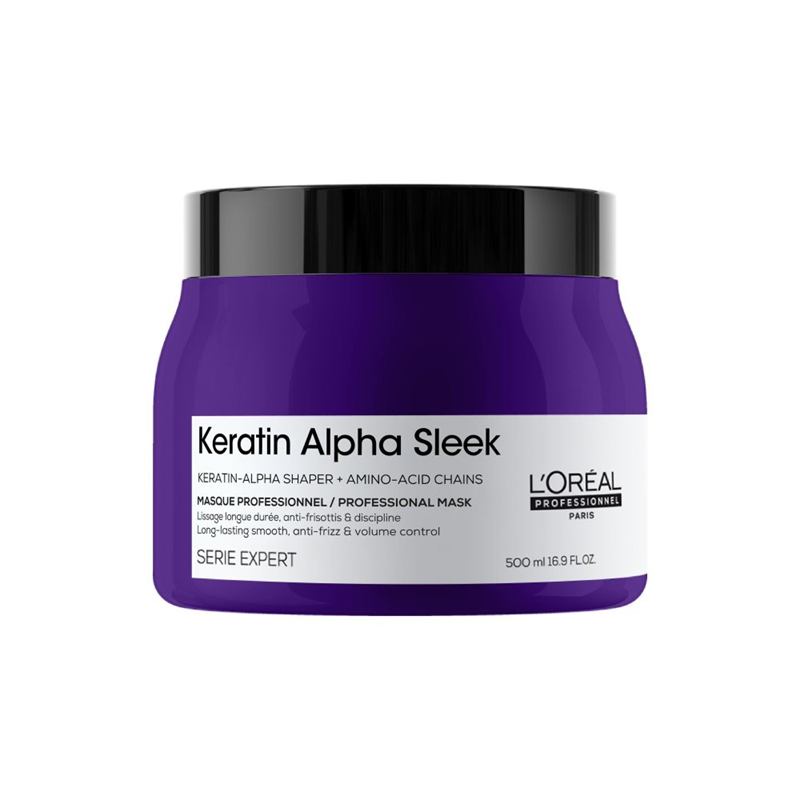 L'Oréal Professionnel Serie Expert Keratin Alpha Sleek Pakolás 500m