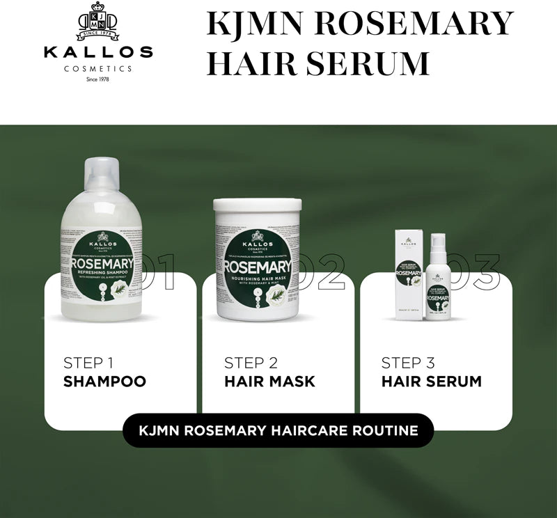 Kallos Kjmn Rosemary Rozmaring Hajvégápoló Szérum 50ml