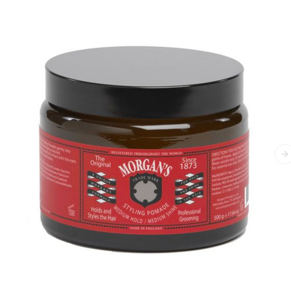 Morgan's Styling Pomade közepes tartású és fényű hajformázó 500g