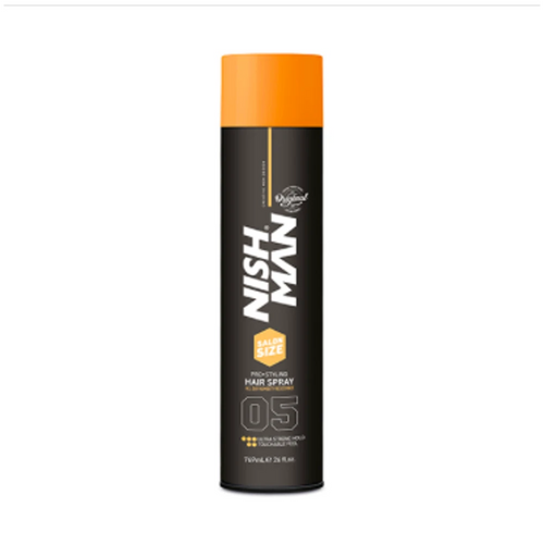 Nish Man Pro Styling Hair Spray (05) Ultra Strong Hold hajlakk 769ml (Pro Size)