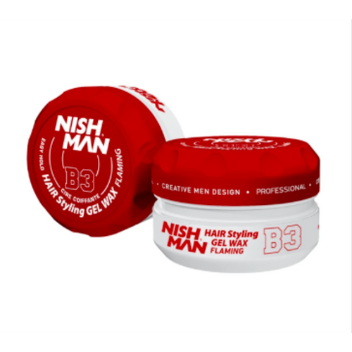 Nish Man hajformázó Aqua Gel Wax (B3) Flaming 150ml
