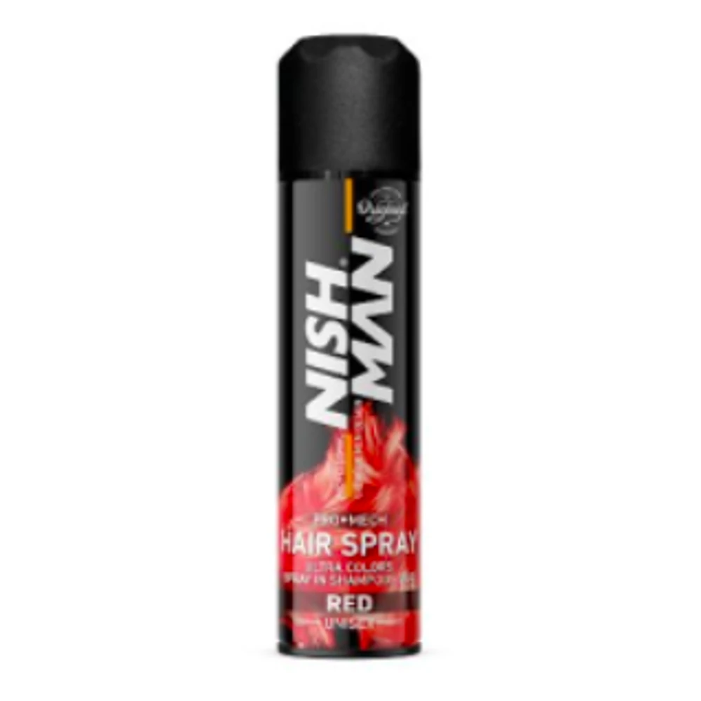 Nish Man Pro Mech Coloring Hair Spray (red)150ml