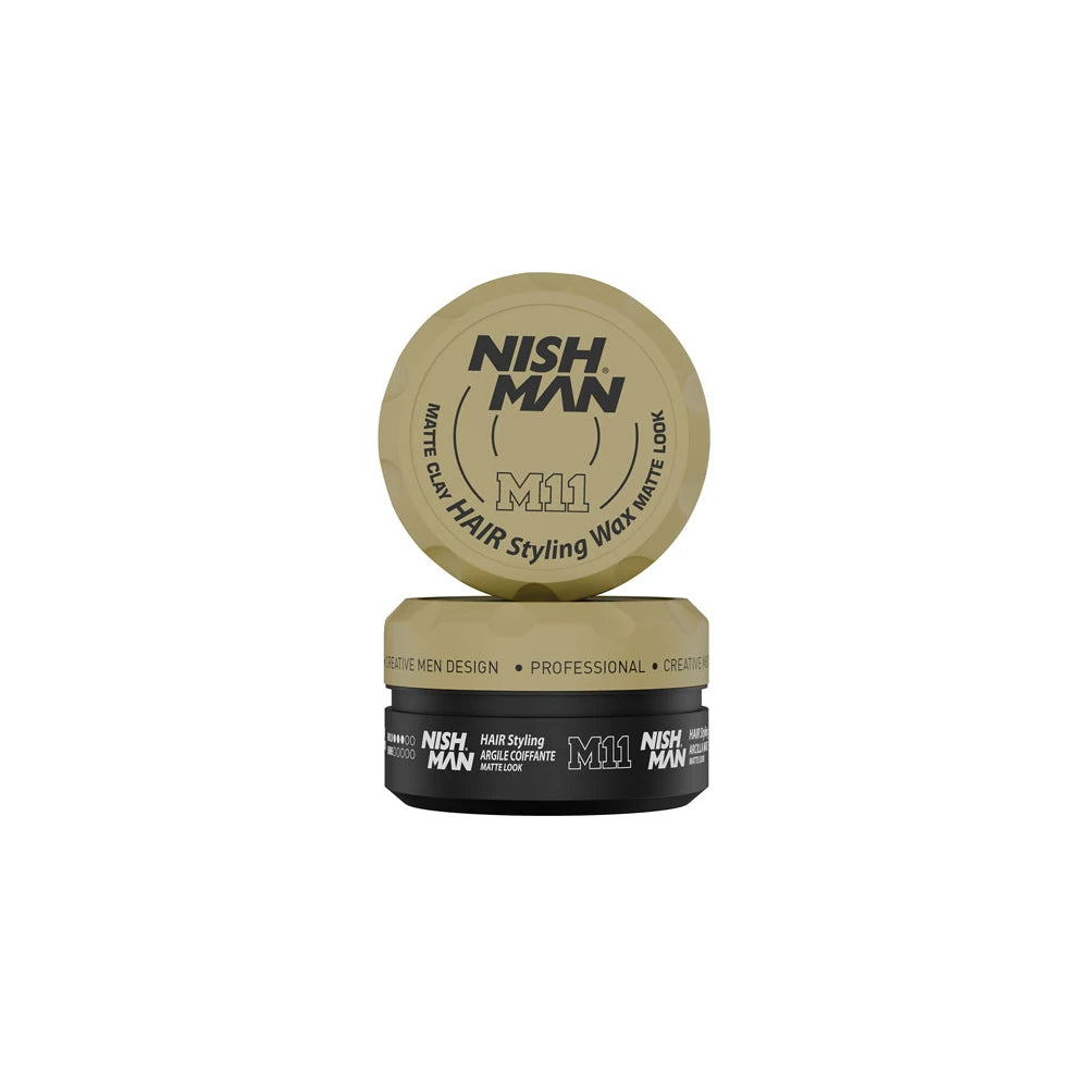 Nish Man hajformázó (M11) Matte Clay Wax 150ml