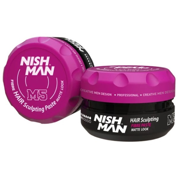 NISH Man M5 Fibre Hair Paste Pomade 100 ml