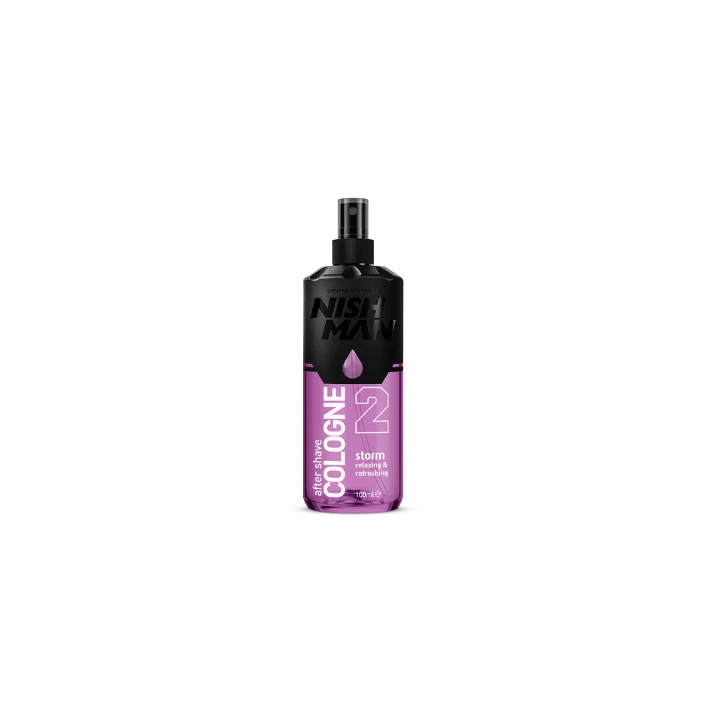 Nish Man After Shave Lotion Cologne 02 Storm 100ml