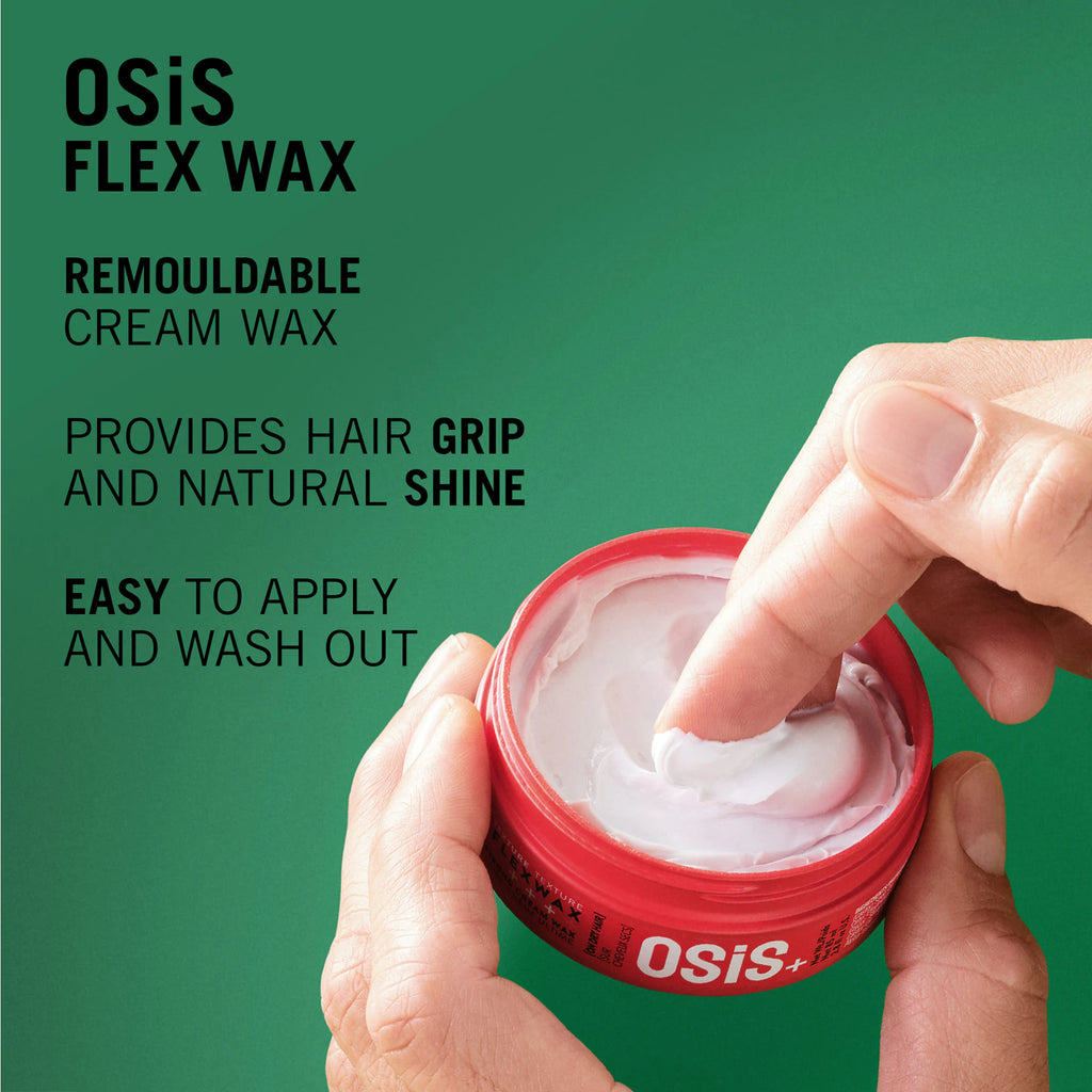 Schwarzkopf OSiS+ FlexWax Krémes Hajviasz – Erős & Rugalmas Fixálás