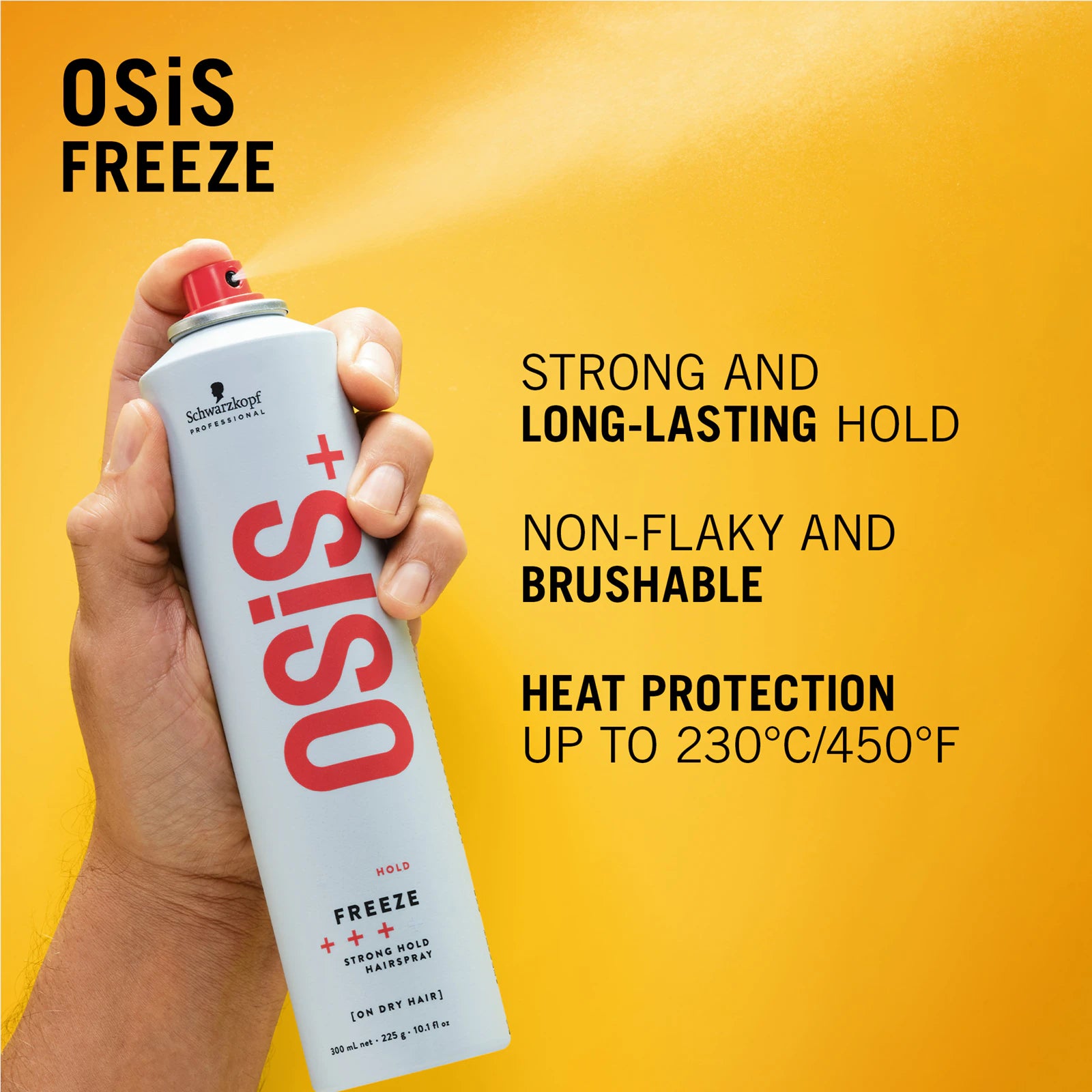 Schwarzkopf OSiS+ Freeze Hajlakk 500 ml – 12 db-os Csomag | Erős Fixálás