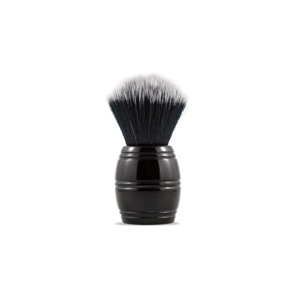 RazoRock 24 Barrel Shaving Brush - With Tuxedo Plissoft Synthetic Knot borotvapamacs