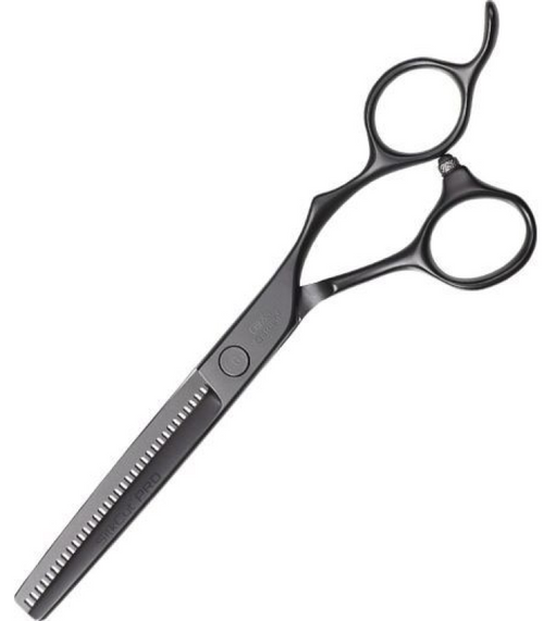 Olivia Garden olló Silkcut Pro Matt Black 635 rit