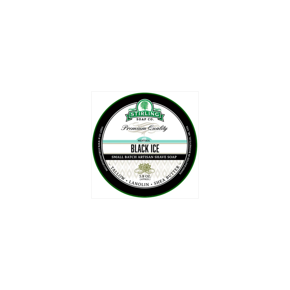 Stirling Black Ice borotválkozó szappan 170ml