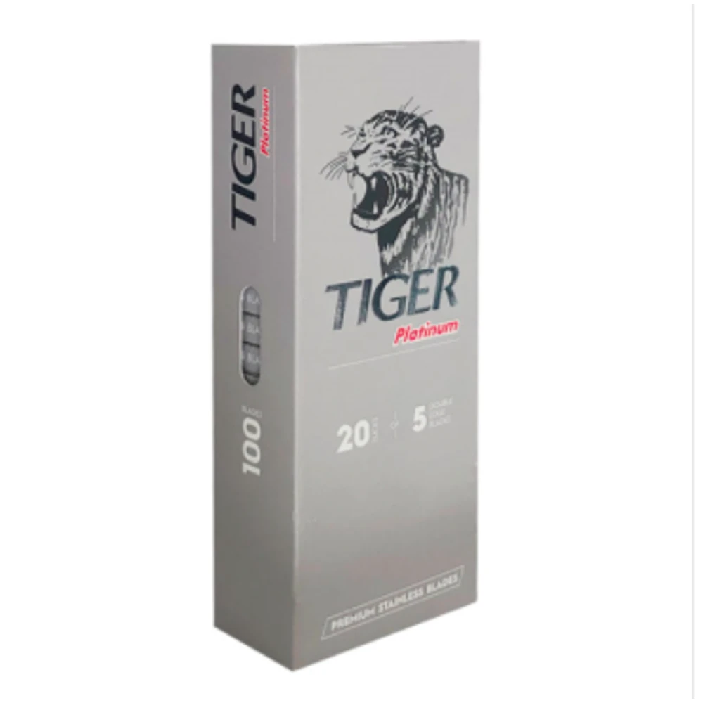Tiger Platinum DE razor blades borotvapenge 100db (20x5db)